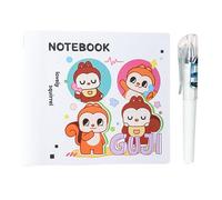 Zunishaone Cute Capybara Notebook - Aesthetic Capybara Journal, Cute Daily Planner | Smooth Writing Paper with Portable Design, Durable Cover for School, Work, Home, Creative Outings and Gift Giving