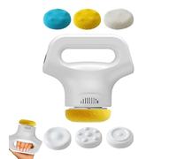 Zunishaone Deep Tissue Massager Electric,Back and Neck Massager - 12-Speed Settings Ergonomic Massage Machine Rechargeable Quiet for Stress Reduction Elderly Care Physical Recovery