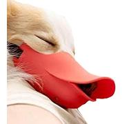 Zunishaone Dog Muzzle for Dogs, Duckbill Dog Muzzle | Anti-Bite Muzzle for Pets with Adjustable Strap, Silicone Duck Bill Mouth Guard to Prevent Barking, Biting and