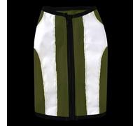 Zunishaone Dog Reflective Vest - Safety Service Vest for Dogs with Zip | Fluorescent Breathable Dog Equipment Luminous Jacket for Outdoor Walking