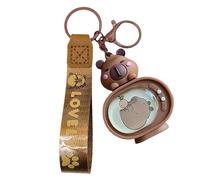 Zunishaone Glowing Animal Pendant, Capybara Toys - TV Shape Glow Bag Pendant | Wizard Bag Charm, Portable Fashion Accessories for Home, Studio, School, Travel, Siehe Beschreibung, Acrylonitrile