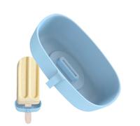 Zunishaone Ice Pop Stick Holder | Washable No Freeze Ice Holders | No Drip Holder Catches Drips Before They Drop for Sucking Up Melted Freeze Treats
