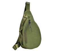 Zunishaone Men's Chest Bag, Travel Bag - Multipocket Men's Wallet with Adjustable Straps, Mody Messenger Bag Chest Bud for Commuting Travel, Green (military green), Siehe Beschreibung