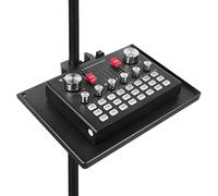 Zunishaone Music Desk Clips | Adjustable Tray for Partition and Accessories | Clip Holder for Tripod, Musicians, Makeup Artists, Eyelash Technicians, Reading and Working on the Scene