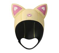 Zunishaone Neoprene Diving Hat - 3mm Cat Ears Thermal Wetsuit Hood, Comfortable Snug Fit | Perfect for Women Children Snorkeling Surfing Swimming Diving, Flexible Warm Protective Water Sports Gear