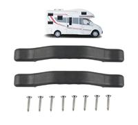 Zunishaone RV Trailer Grab Handle - 2-Pieces Motorhome Assist Nylon Handrail | Door Step Pull Handle,for Travel Trailers Golf Carts Barns Toolhouses Bathrooms Staircases Backyards