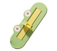 Zunishaone Shoe Sizer for - Accurate Foot Measurement Chart, Cute Cartoon Foot Gauge, Sturdy and Practical Shoe Sizer, Ideal Tool for Choosing the Perfect Size, Green, Se référer au descriptif