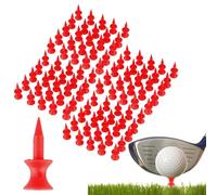 Zunishaone Short Tees - 50/100pcs Double Layer, Durable Tee, Rubber Top Cushion | Perfect For Short Game Practice, Lesson Drills, Recreational Course Usage, Tournament Player Support, Weekend Play