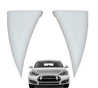 Zunishaone Vampire Teeth Car Decor - 2X Halloween Fangs, White Devil Horns | Bumper Decoration with Weather Resistant Adhesive, Unique Festive Touch for Halloween Cars, Trucks, and SUV Displays