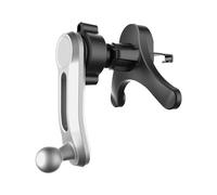Zunishaone Vent Phone Mount - 9.8x9x5.5cm, 360 Degree Rotatable Holder, Hands Free Cradle | Perfectly For Car Automobile, Anti Shake Clip