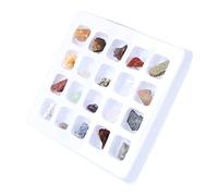 ZUNOXAZ 1 Box Natural Rough Ore Specimens for Educational Science Geology Learning Supply Teaching Aid Stem Sensory Stones for Hands Exploration and Cognitive Development