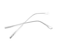 ZUNOXAZ 1 Pair Glasses Arm Replacement Repair | Ergonomic Spring Eyeglass Temple | Eyewear Frames Legs | Eyeglasses Replacement DIY Temples for Glasses Transparent