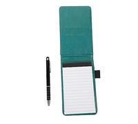 ZUNOXAZ 1 Set Multi Functional Small Pocket Notebook with Pen Office Accessory for Efficient Note Taking Project Tracking and Task Management Stylish Design Dark Green
