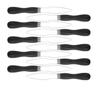 ZUNOXAZ 10 Pcs Button Fastener Tool Kit with Black Handle, One-Handed Button Aids for Seniors and Arthritis, Adaptive Dressing Equipment for Clothing and Daily Living Assistance