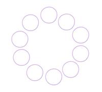 ZUNOXAZ 10 Pcs Glow the Dark Silicone Bracelets Soft Stretchy Wristbands for Adults for Parties Festivals and Celebrations Comfortable and Lightweight Rubber Jelly Wristbands