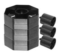 ZUNOXAZ 10 Sets Tape Dispenser Core, Plastic Tape Dispenser Core Wheel Roll Insert Blade Replacement for Office Home School Supplies - Easy to Install