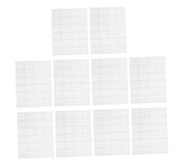 ZUNOXAZ 10 Sheets Automatic Water Absorption Ice Bag Food Reusable Freezer Bags for Ice Shipping for Cooler White The Content is Water-Absorbent Polymer