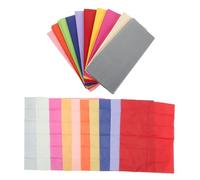 ZUNOXAZ 100pcs Colored Tissue Paper Sheets Bulk Origami Craft Paper for Adults DIY Projects Floral Bouquet Wrapping Packaging with Vibrant Colors