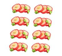 ZUNOXAZ 100pcs Fruit Shape Cartoon Erasers for Bulk Cute Apple Design Mini Erasers for Students Creative School Stationery Supplies Safe and Fun Study Accessories