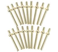 ZUNOXAZ 100Pcs Multifunctional Yellow Scoring Pegs for Cribbage Board Card Game Accessories Desktop Game Pins for Easy Score Tracking and Interactive Family Play