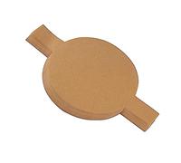 ZUNOXAZ 100pcs Round Non Stick Silicone Baking Paper Liners Oil Resistant Parchment for Cake Pans and Cookie Trays Greaseproof Bakeware Liners