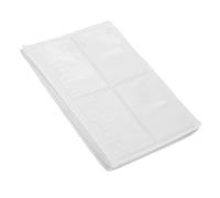 ZUNOXAZ 100pcs Self-Adhesive Transparent PVC Card Holders for Business Cards with Top Opening Protective Sleeves for Small Business