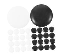 ZUNOXAZ 100pcs Small Go Chess Pieces Resin Material Chess Stones Compact Black White for Board Game Home School Use
