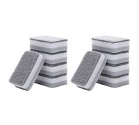 ZUNOXAZ 10pcs Advanced Cleaning Sponge Wipe Scrubber Dishwashing Pad for Kitchen Cleaning and Scrubbing Reach Areas