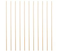 ZUNOXAZ 10PCS Bamboo Craft Sticks for Kites - 6mmx60cmx2mm Thin Bamboo Strips - Kite Frame Support Rods - Weaving Materials for Craft Projects DIY Construction