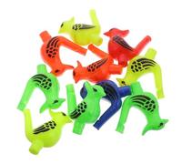 ZUNOXAZ 10pcs Bird Water Whistles Musical Instrument Toy for Toddlers Kids Water Play Bath Time Educational Oral Muscle Trainer Mixed Colors
