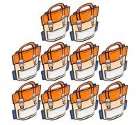 ZUNOXAZ 10pcs Candy Bag Small Goodie Bags Reliable Closure Secure Packaging Stylish Design for Parties on The Go Surprises