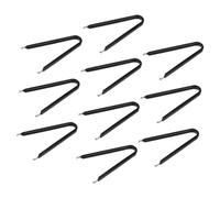 ZUNOXAZ 10pcs Car Fuse Puller Tool Set Stainless Steel Automotive Fuse Removal Insertion Tool and Repair