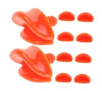 ZUNOXAZ 10pcs DIY Duck Mouth Kit Plastic Beak Accessories for Plush Repair and Craft Easy Installation Replacement Parts for Stuffed Animal DIY Creative Crafting