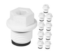 ZUNOXAZ 10pcs Hot Water Bottle Caps Replacement Leak-Resistant Stopper Plugs with Dual Sealing Gaskets Ergonomic Design for Enhanced Insulation and Heat Retention for Winter Warmth and