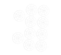 ZUNOXAZ 10pcs Plastic Pickling Jar Press Plates for Fermenting Jars Mesh Design Fermenting Weights for Vegetables Peppers and Homemade Beverages Easy-Clean Pickle Press Tools