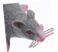ZUNOXAZ 10pcs Realistic Fake Rat Models Prank Mice for Halloween Decorations and Haunted Houses Lifelike Small Rat Props for Scary Practical Jokes and Spooky Party Fun