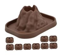 ZUNOXAZ 10pcs Volcanic Model Kit for Science Experiments Diy Erupting Volcano Toys for Boy Girl Learning Activities Creative Crafting and Educational Fun