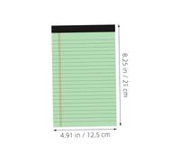 ZUNOXAZ 12 Pack Colorful Legal Pads Tearable Notepads with Lined Ink-friendly Paper for School Office Home Use Portable Small Notebooks with Paper for Efficient Note Taking and Task