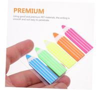 ZUNOXAZ 1200pcs Portable Color Pet Sentence Markers with Adhesive Backing Reusable Household Reading Strips for Students Lightweight Index Tabs for Page Highlighting and Classification