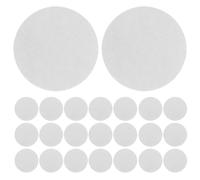 ZUNOXAZ 120PCS White Aroma Pads Perfume Diffuser Cotton Discs 22.5x3mm Essential Oil Refill Sheets for Car and Home Fragrance Pendant Replacement