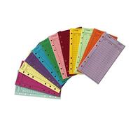 ZUNOXAZ 12Pcs Budget Envelopes for Money Tracking Cash Organizing Budget Blinder Supplies with Color Cardstock Sheets for Expense Planning and Financial Goal Management