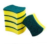 ZUNOXAZ 12pcs High-Density Kitchen Sponge Cleaners for Dishwashing and Household Cleaning Double-Sided Porous Fiber Sponges with Strong Water Absorption for Stain Removal