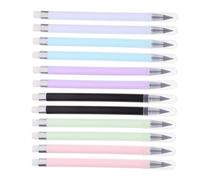 ZUNOXAZ 12PCS Inkless Erasable Colored Pencils with Eraser Break Resistant and Reusable Everlasting Infinity Pencils for Writing Drawing Sketching Students Office and Home Supplies