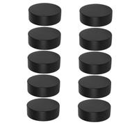 ZUNOXAZ 12pcs Lightweight Indoor Hockey Balls Mini PU Foam Pucks for Team Practice and Training Soft Street Hockey Pucks for Indoor Outdoor Skills Improvement and Competitions