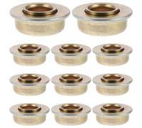 ZUNOXAZ 12pcs Steel Wheelchair Front Wheel Bearings Swivel Fork Caster Assembly Sturdy Rotating Bearing Turntable for Mobility Scooter, Walker, and Wheelchair Accessories