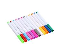 ZUNOXAZ 12pcs Washable Neon Liquid Chalk Pens Erasable Paint Markers for LED Writing Board Acrylic Drawing Set for Kids School Art