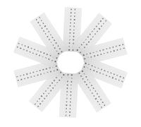 ZUNOXAZ 14 Sheets Alphabet Index Sticky Tabs Letters Page Markers Notepad Labels for Notebook Dividers Convenient Self-Adhesive White Tabs for Office Study and Reading Organization