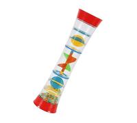 ZUNOXAZ 1Pc Creative Hand Bell Kaleidoscope Rotating Sensory Plaything for Boy Girl Stimulates Auditory Awareness Hand Eye Coordination Compact Design Red