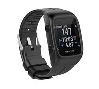 ZUNOXAZ 1Pc Silicone Protective Case Compatible for Polar Ultra Thin Scratch Resistant Shell Durable Bumper Cover for Watch Flexible Design for Comfortable Fit Black