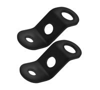 ZUNOXAZ 2 Pcs Motorcycle Oil Cup Holder Bracket Stable Mount Hydraulic Fluid Reservoir Support for Brake Clutch Tank Easy Installation Metal Extender for Scooter ATV